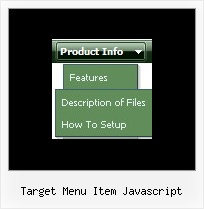 Target Menu Item Javascript Button Maker Online