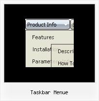 Taskbar Menue Css Drop Down Menue Aendern