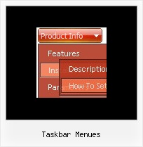 Taskbar Menues Vertikal Aufklappbar Menue Javascript