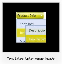 Templates Untermenue Npage Dhtml Slide Menu