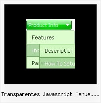 Transparentes Javascript Menue Beispiel Baum Menu Dhtml Download