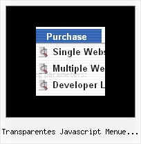 Transparentes Javascript Menue Beispiel Drop Down Menue Css Code