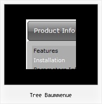 Tree Baummenue Menu Generator Html