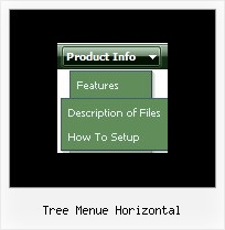 Tree Menue Horizontal Css Horizontal Submenu