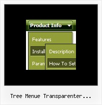 Tree Menue Transparenter Hintergrund Menu Horizontal Gratis Vorlagen