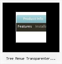 Tree Menue Transparenter Hintergrund Scrollbares Menu