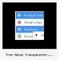 Tree Menue Transparenter Hintergrund Html Popupmenu