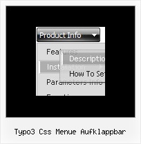 Typo3 Css Menue Aufklappbar Xml Menue Javascript