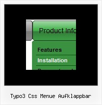 Typo3 Css Menue Aufklappbar Dropline Menue Vorlage