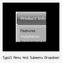 Typo3 Menu And Submenu Dropdown Grosse Menues