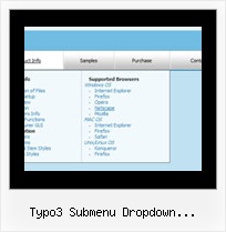 Typo3 Submenu Dropdown Individueller Hintergrund Registerkarten In Java