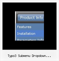 Typo3 Submenu Dropdown Individueller Hintergrund Menu Horizontal Beispiel