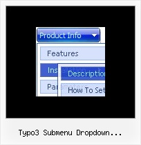 Typo3 Submenu Dropdown Individueller Hintergrund Html Drop Down Menu Dreamweaver