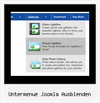 Untermenue Joomla Ausblenden Menue Im Office Stil