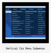 Vertical Css Menu Submenus Css Vista Taste