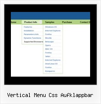 Vertical Menu Css Aufklappbar Bewegen Im Menue Javascript