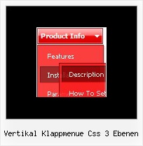 Vertikal Klappmenue Css 3 Ebenen Freeware Vorlage