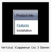 Vertikal Klappmenue Css 3 Ebenen Css Template Registerkarten