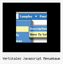 Vertikales Javascript Menuebaum Vista Menue Stil