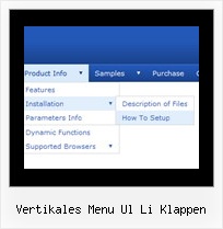 Vertikales Menu Ul Li Klappen Vista Style Taskleiste