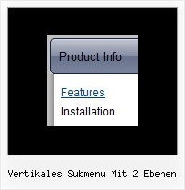 Vertikales Submenu Mit 2 Ebenen Dhtml Pulldown Menue