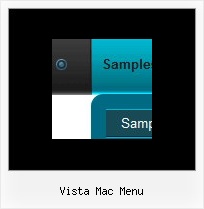 Vista Mac Menu Ajax Schwebendes Menue