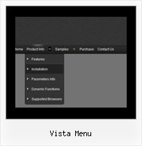 Vista Menu Css Dropdownmenue Beispiel