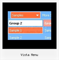Vista Menu Javascript Menue Zentrieren