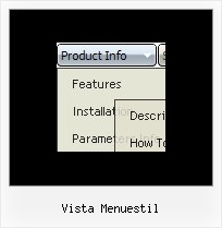 Vista Menuestil Css Bewegliches Menue