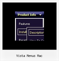 Vista Menus Mac Javascript Popup Menue