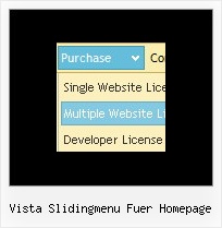 Vista Slidingmenu Fuer Homepage Html Dropdown Menues