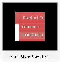 Vista Style Start Menu Javascript Menu Windows