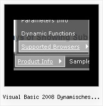 Visual Basic 2008 Dynamisches Menue Schnelles Menue