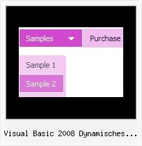 Visual Basic 2008 Dynamisches Menue Ajax Mouseover Menue