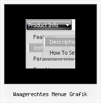 Waagerechtes Menue Grafik Javascript Onmouse