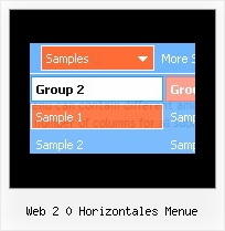 Web 2 0 Horizontales Menue Download Webmenu Programm Deutsche Version