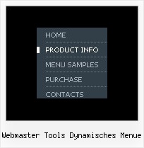 Webmaster Tools Dynamisches Menue Html Eingaben Fuer Menue