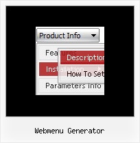 Webmenu Generator Klapp Menue Skript