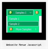 Webseite Menue Javascript Dhtml Pulldown Menu