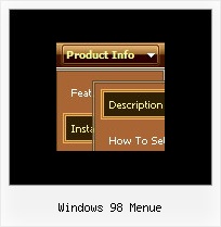 Windows 98 Menue Horizontale Menues Mit Css Ohne Javascript