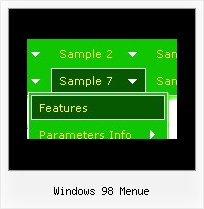 Windows 98 Menue Toggle Menu Template Kostenlos