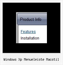 Windows Xp Menueleiste Macstil Css Xp Context Menu