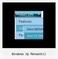 Windows Xp Menuestil Javascript Vorlagen Menue