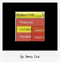Xp Menu Css Menu Ajax Beispiel