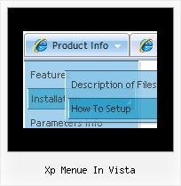 Xp Menue In Vista Menu Beispiel