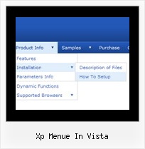 Xp Menue In Vista Menu Mit Javascript Onmouseover