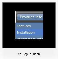 Xp Style Menu Menue Folie Css