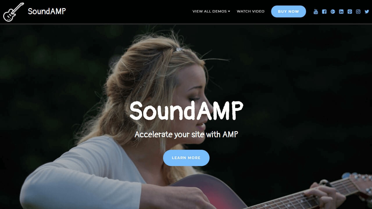 AMP CSS Template