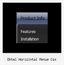 Dhtml Horizintal Menue Css Windows Xp Style Css Menu