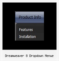 Dreamweaver 8 Dropdown Menue Kontext Menu Xp